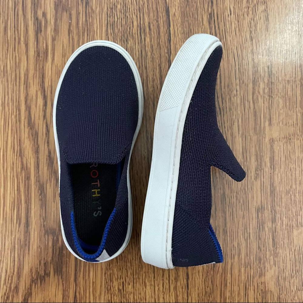 Rothy’s Navy Kids Slip-on Shoes -Size 10